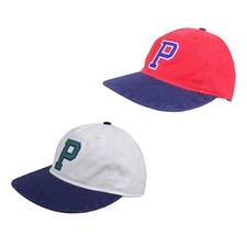 Polo Ralph Lauren Retro "P" Logo Baseball Cap Hat - 2 color options -