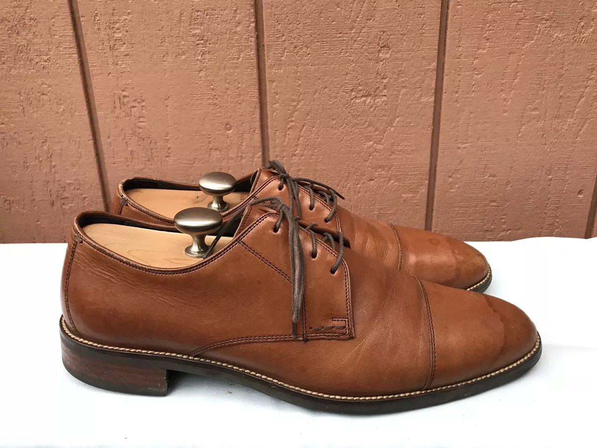 Cole Haan C11632 Men s Size US 11M Lenox Hill Cap Ox Oxford British Tan Shoes A6