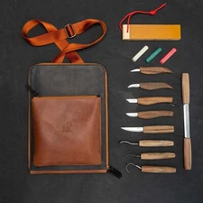 Deluxe Wood Carving Kit Whittling Kit Knife S50X BeaverCraft