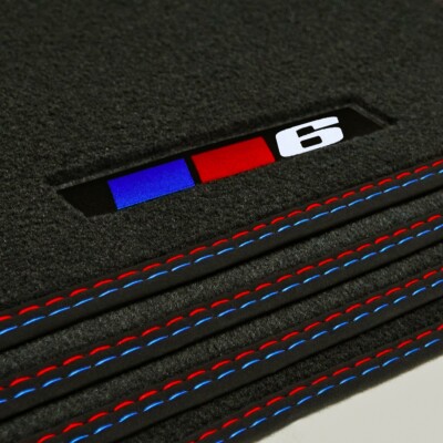 For BMW 6-Series Coupe & Convertible Carpet Car Mats 2012 2021 F12 F13 Velour