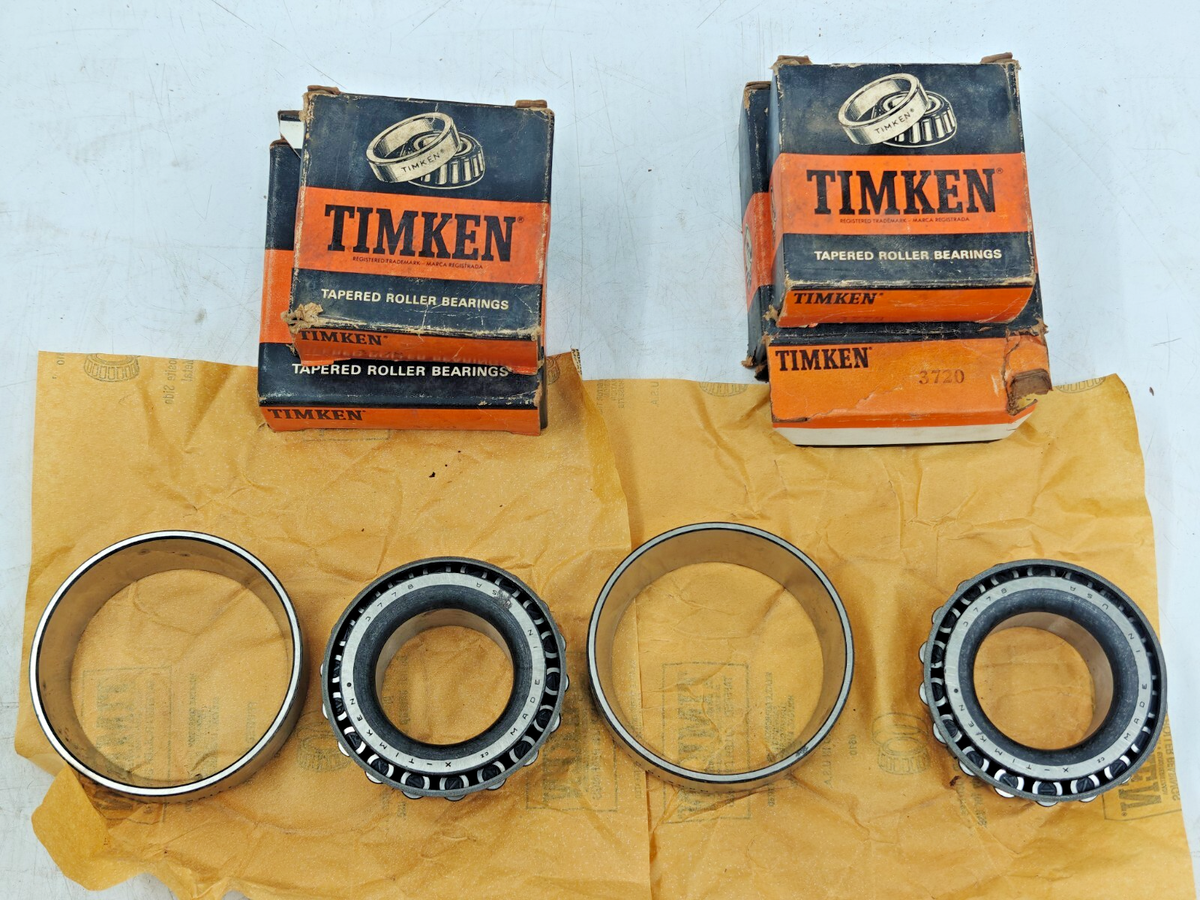2Pcs.) 3778/3720 Timken New Tapered Roller Bearing Cone&Cup 3778