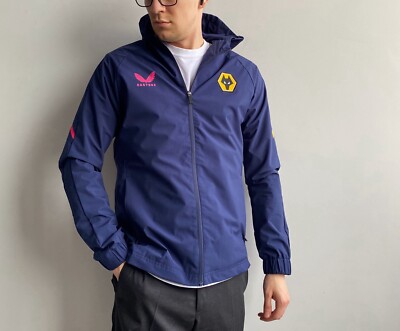 Castore Wolverhampton Full Zip Football Training Jacket Size S
