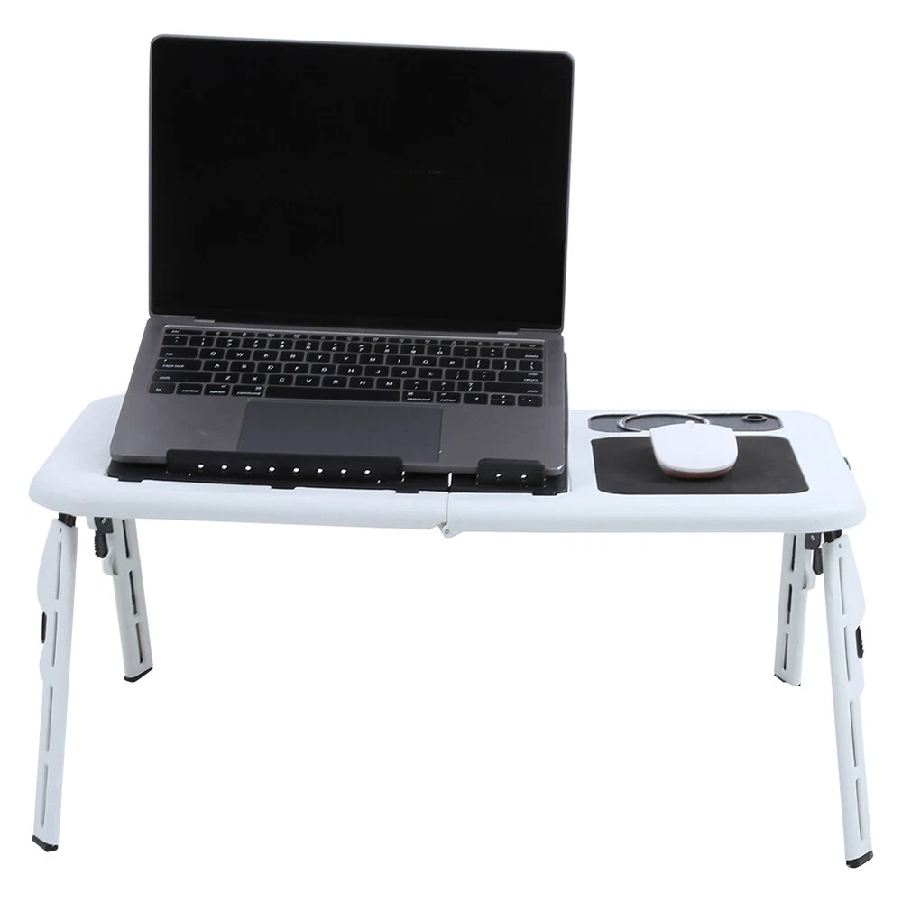 Foldable Adjustable Laptop Stand for Desk Lap Bed Sofa Portable Work Tray