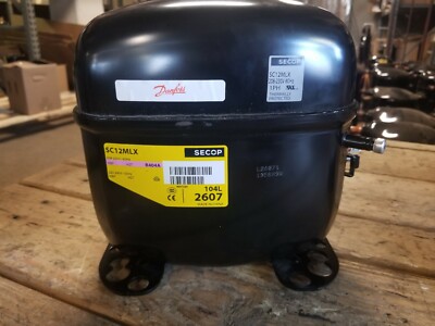 SECOP SC12MLX 1/2HP 208-230V 1PH 60HZ LOW/MED. TEMP. REF. COMP. W/ PARTS