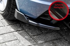 Heckansatz Seitenteile mit Wing aus ABS f&uuml;r Audi TT RS 8S Facelift Schwarz Glanz