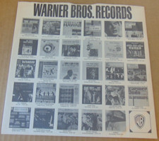 33RPM 12" Warner Brothers inner LP sleeve