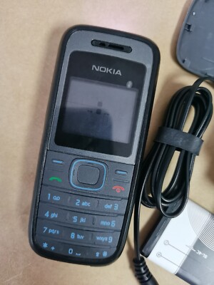 Nokia 1208 - Black red (Unlocked) GSM Cellular Phone