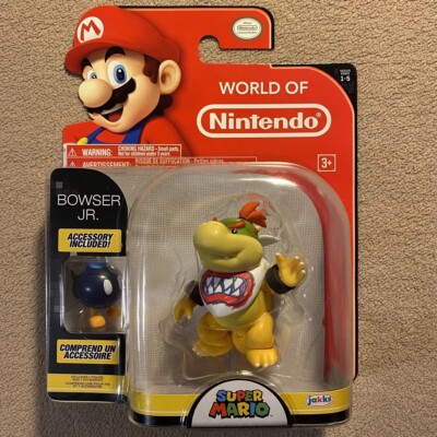 Jakks Pacific World of Nintendo Super Mario Bowser Jr Action Figure