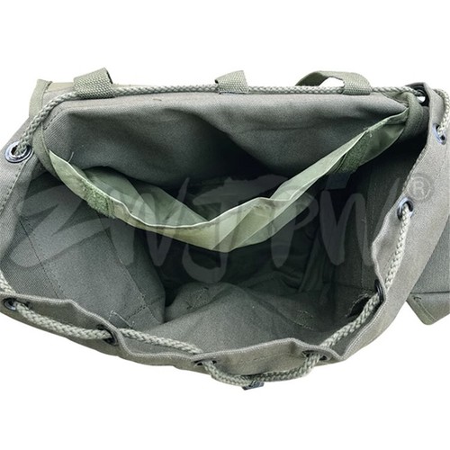 WW II German Replica Backpack Canvas Bag Large Capacity Mountain Knapsack -Green - Picture 11 of 12