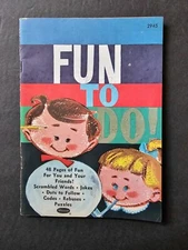 Poll-Parrot Shoes "Fun To Do" Advertising Booklet 1960's - 48 Pages