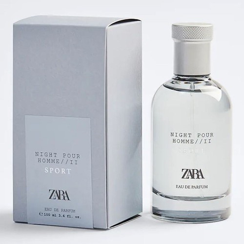 ZARA MAN NIGHT pour HOMME II SPORT for MEN 3.4 oz (100ml) EDP Spray NEW \u0026  SEALED | eBay