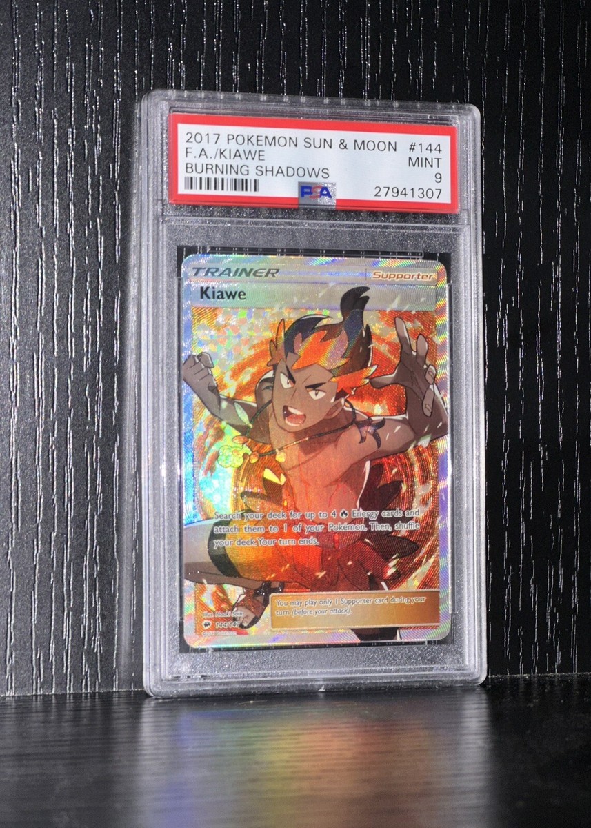 kiawe pokemon card full art - 116/147 Promo Card Type Today's Pokemon binder page theme