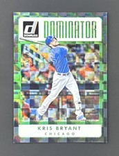 2017 Panini Donruss - Green Dominator #D-1 Kris Bryant /349