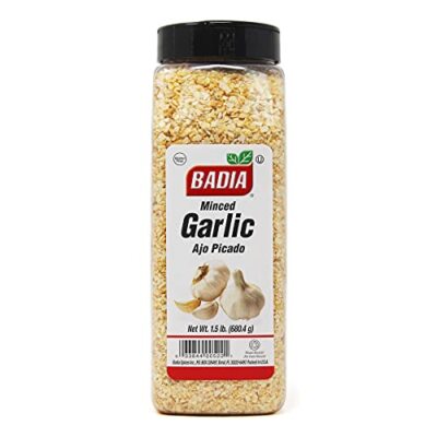 Badia Dried Minced Garlic 1.5 Pound Flavorful Pantry Staple For Cooking