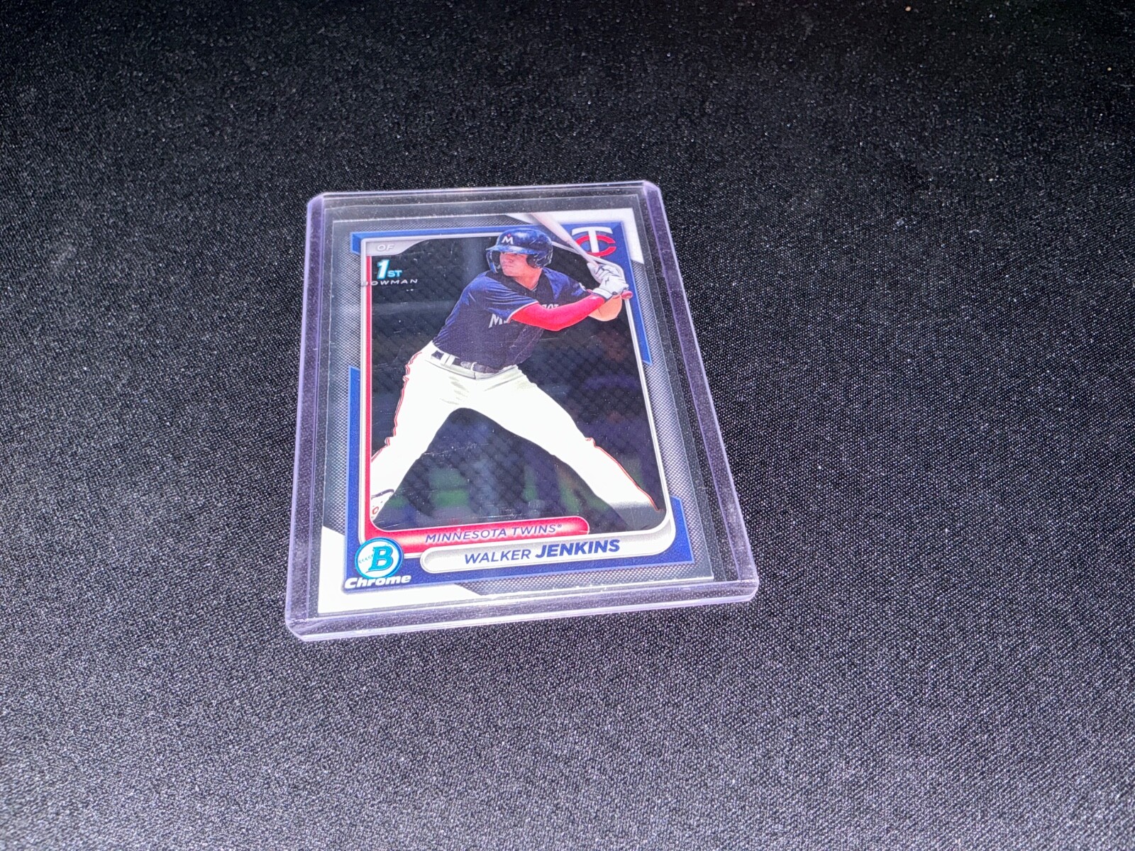 2024 Bowman Chrome Walker Jenkins 1st Bowman #BCP-43 Minnesota Twins-c