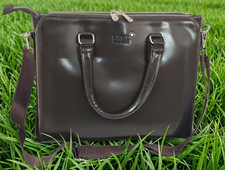 Montblanc Brown Color Leather Briefcase Lapto...
