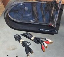 Ion Quick Play LP 3-Speed USB Turntable and MP3 Converter