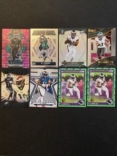 8 AJ Brown 2023 Mosaic Pink Mint Optic Diamond Hands Totally Certified Select