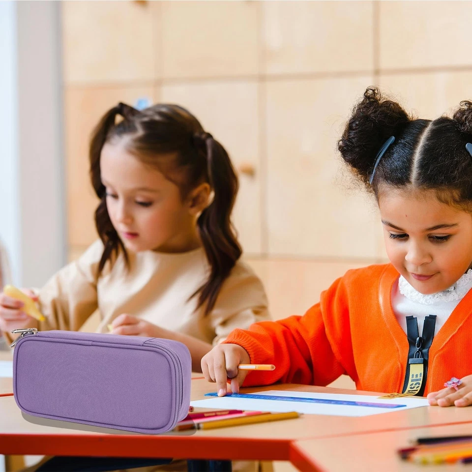 Чехол-карандаш FlowFly большой емкости для детей, мальчиков и девочек на молнии мульти - Изображение 2 из 4
