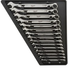 MILWAUKEE 15 PIECE METRIC COMBINATION SPANNER SET - 4932464258