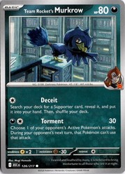 Team Rocket's Murkrow 126/217 Mega Evolution: Ascended Heroes