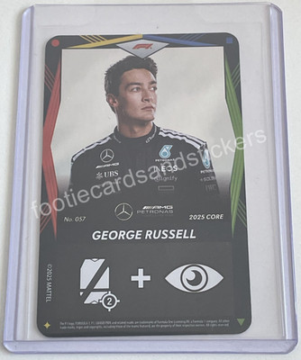 2025 UNO Elite F1 Formel 1 WILD CARD FOIL #057 GEORGE RUSSELL   SSP