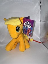 Toy Factory My Little Pony AppleJack Orange Plush With Ribbon New With Tags