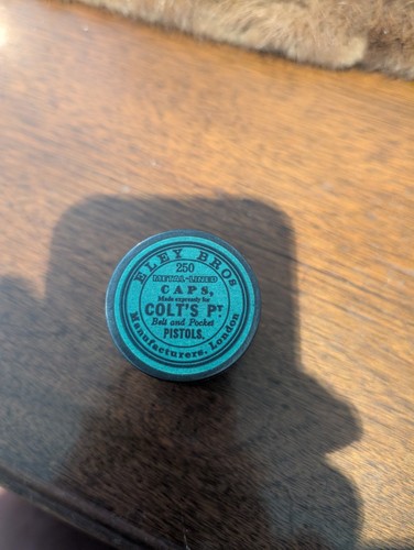 COLT second generation Eley Bros. Brass Cap Tin c 1970's - Picture 3 of 3
