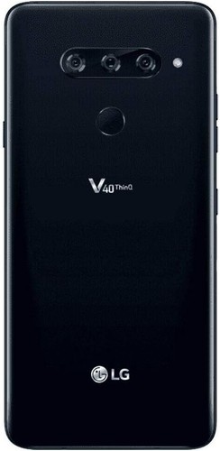 New LG V40 ThinQ Black 64GB/6GB 4G Dual Sim Unlocked Sim Free Phone (US Version) - Picture 2 of 4