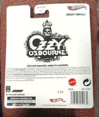 Hot Wheels 1/64 Ozzy Osbourne 66 Dodge A100 Van Real Riders Rock