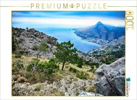 Calvendo Puzzle Adriatic Coast Near Omis | 1000 Pieces, Finished Size 25.2 × 18.