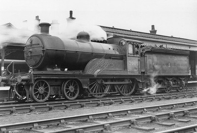 GRANTHAM Pilot 1949 GNR Ivatt D3 4-4-0 LNER 2000 Train LARGE Railway Photograph