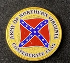 Colorized Kennedy JKF Half Dollar Civil War Army Of Northern Viriginia Free Ship