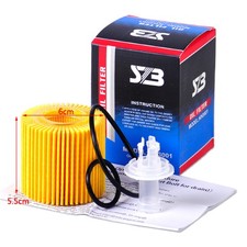 5pcs Filtre à huile pour Toyota Corolla Matrix Prius 1.8L Oil Filter 04152-YZZA6