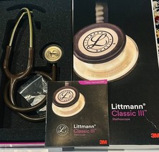 3M Littmann Classic III Monitoring Stethoscope, Chocolate Copper, 5809