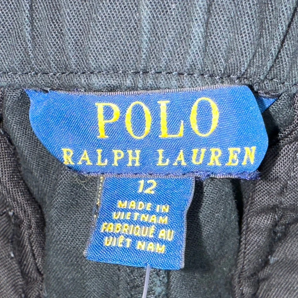 Polo Ralph Lauren Boys Black Stretch Cotton Chino Cargo Pants Size 12 - Image 3 of 4