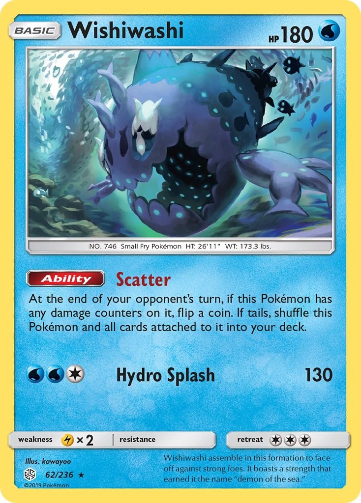 Wishiwashi [SM12 - 62/236] SM - Cosmic Eclipse - NM