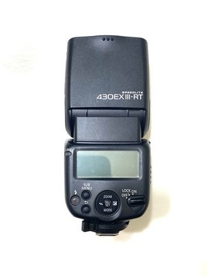 Canon Speedlite 430EX III-RT Hot Shoe Mount Flash for Canon DSLR Tested Working