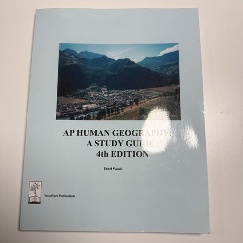 AP Human Geography: A Study Guide, 4th ed - Perfect Paperback - Very good