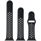 Bracelet sport Apple 40 mm Nike pour Apple Watch 38/40/41 mm - Anthracite/Noir ensemble complet