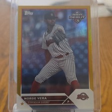 Topps 2023 Pro Debut #PD-199 Norge Vera Birmingham Barons Gold /50 Baseball