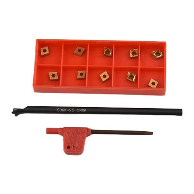 Turning tool Steel Boring Bar Holder Lathe Cutter Thread Carbide Insert