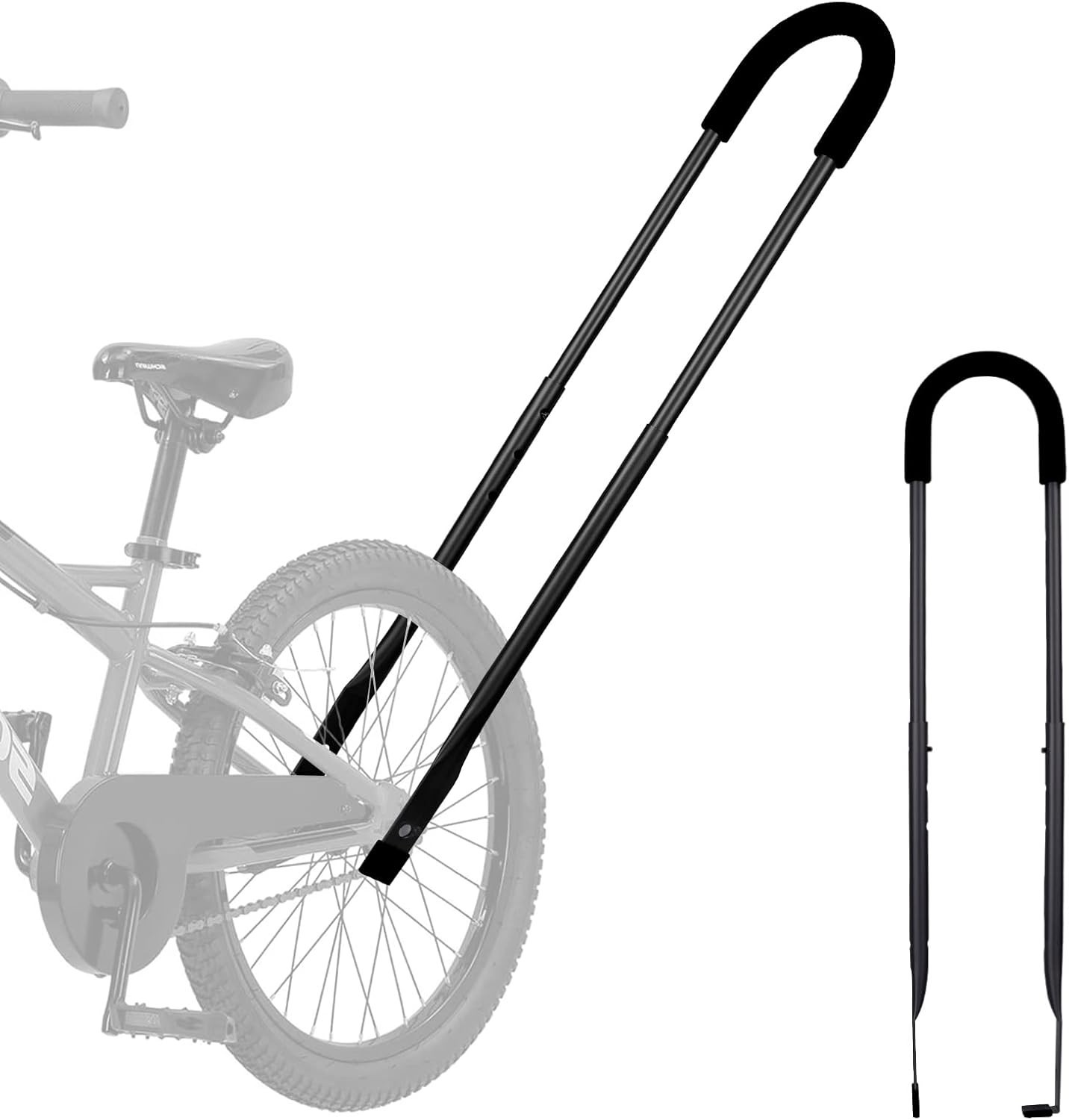 Moli Dee Children's Bike Safety Trainer Handle - Aluminum Balance Push Bar thumbnail 3