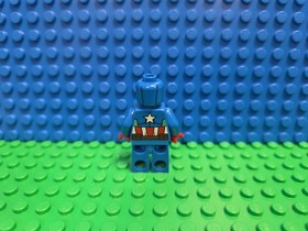 LEGO Captain America Minifigure Retired 76017 sh0106 CMF Lot Rare Marvel Heroes 