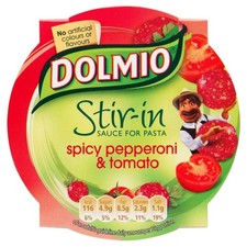 Dolmio Sos do mieszania - Pikantny pepperoni i pomidor (150g) - opakowanie 2 szt.