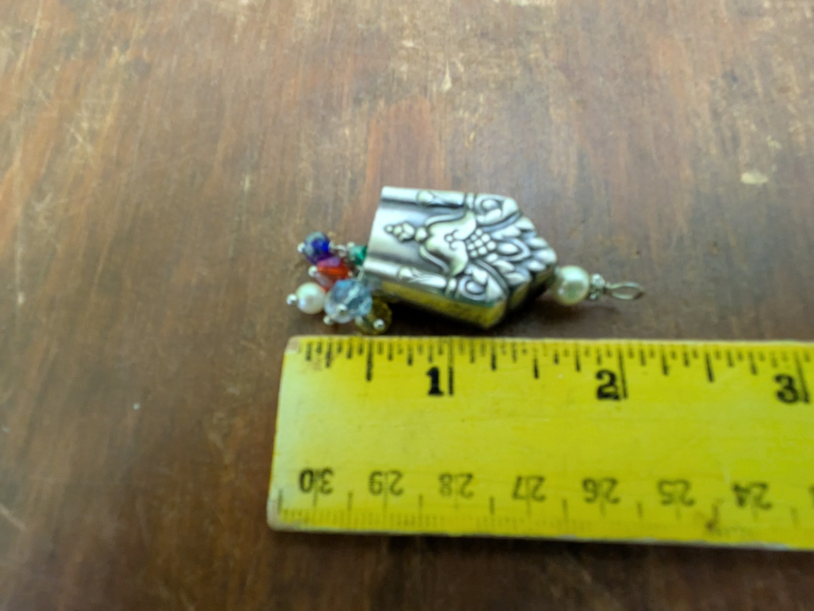 Silverware Bell Pendant Repurposed Flatware Handm… - image 7