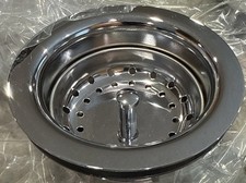 BLANCO 440029 Deluxe Stainless Steel Kitchen Basket Strainer, 3.5" Scratches 
