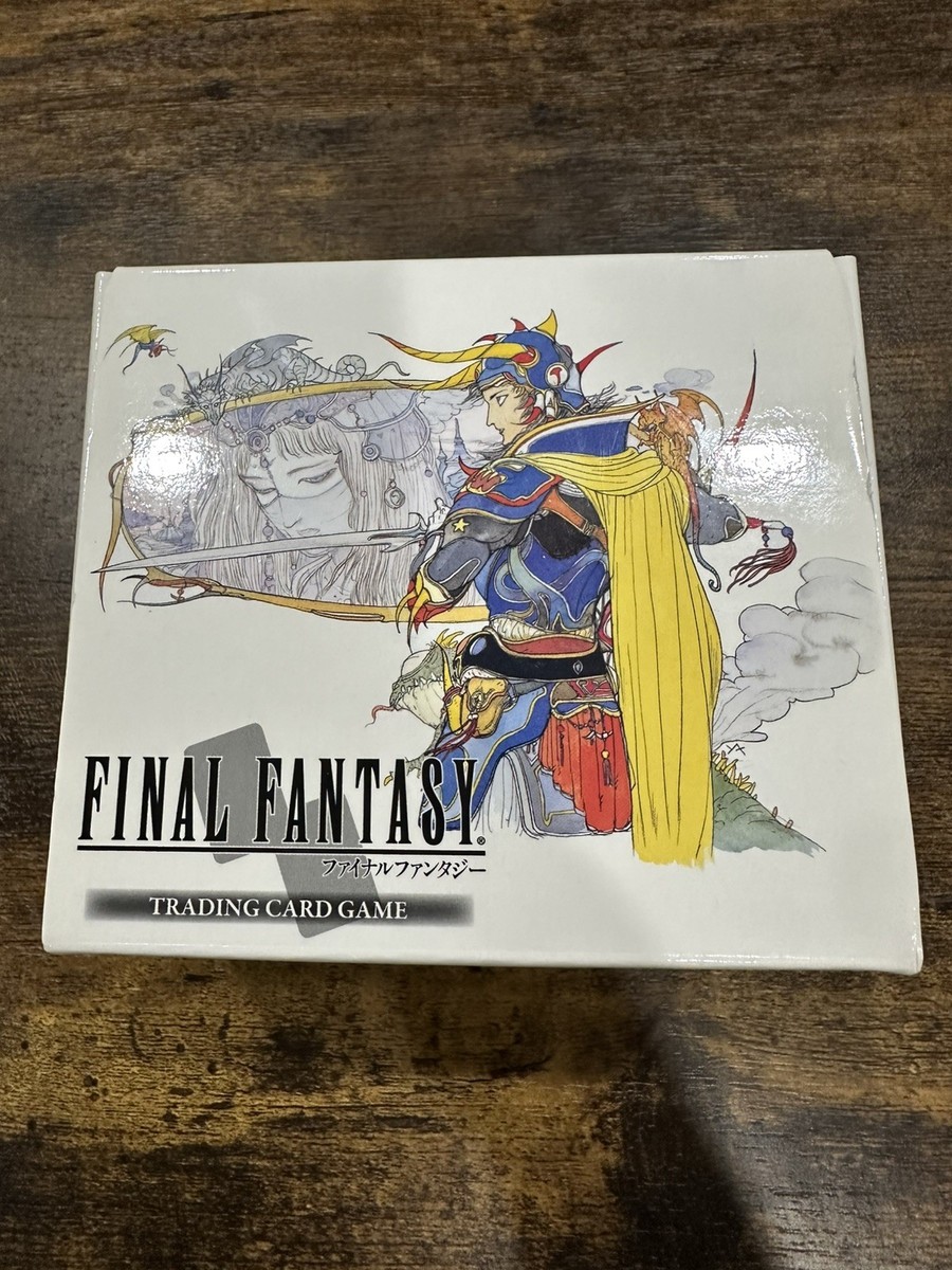 Japanese Final Fantasy TCG 25th Anniversary Deck & Sleeves