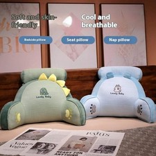 HearthLoom Ice Silk Lumbar Pillow – Waffle Cooling Back & Waist Support Cushion