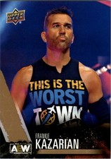 2021 Upper Deck AEW Gold #27 Frankie Kazarian - WS